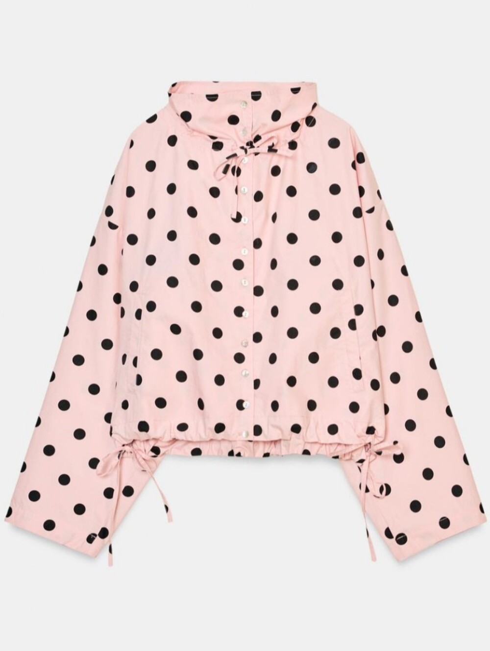 Zara Pink Polka Dot  Jacket